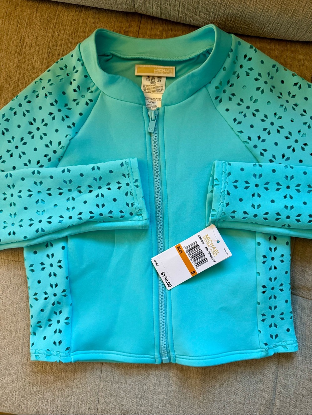 Michael Kors Cropped Rashguard - Picture 2 of 6